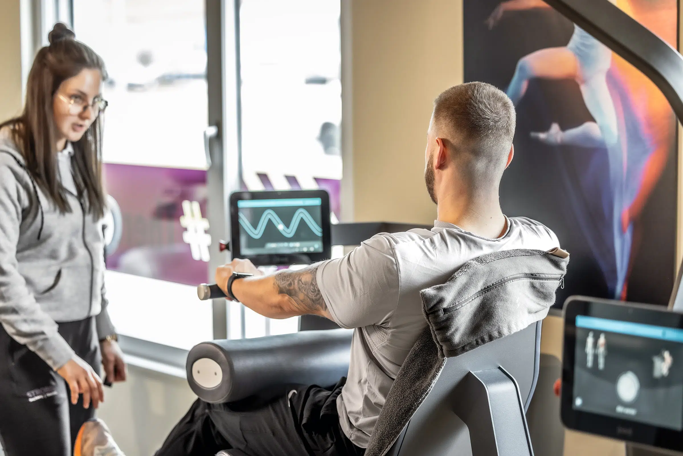 praxis für physiotherapie strobel - Übung an Gerät