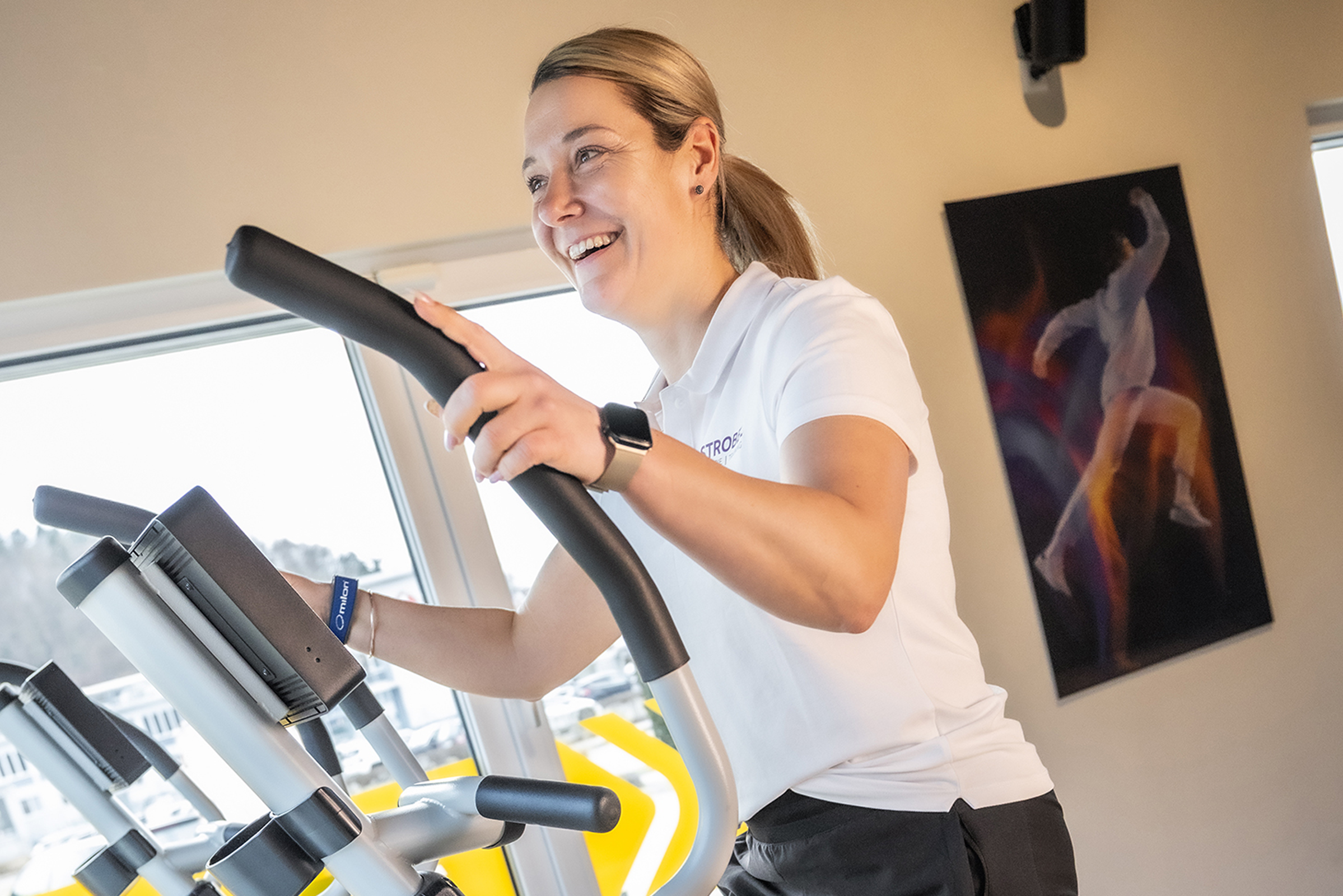 aktive therapie - Training auf Stepper