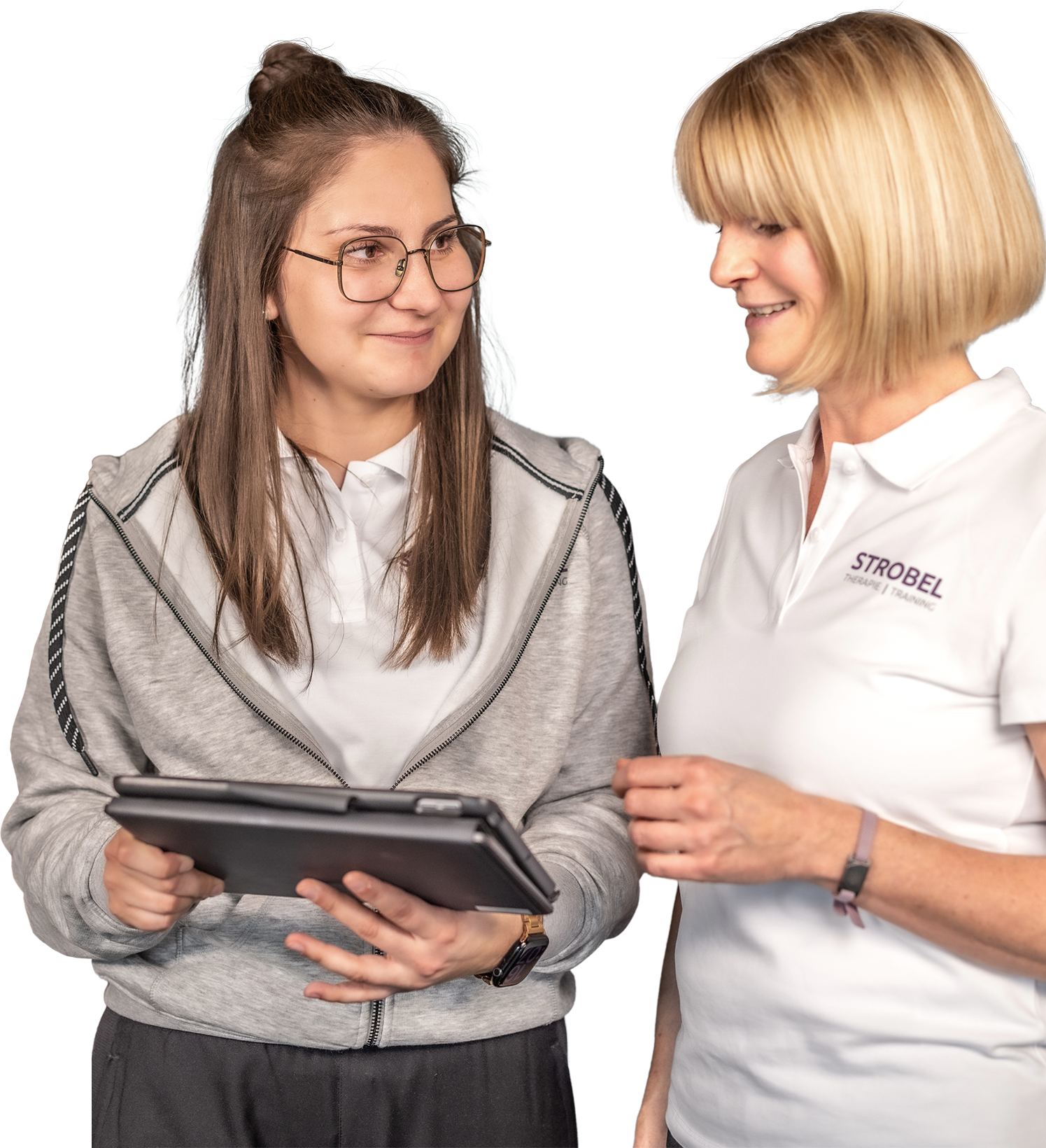 Physiotherapie Hechingen - Anke und mitarbeiterin