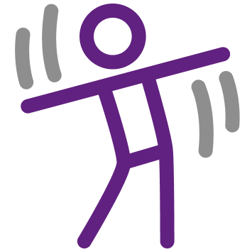 reha nachsorge training rangendingen - icon mensch in bewegung