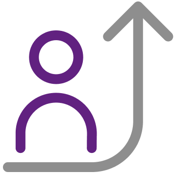 physiotherapeutin rangendingen - icon mensch und pfeil