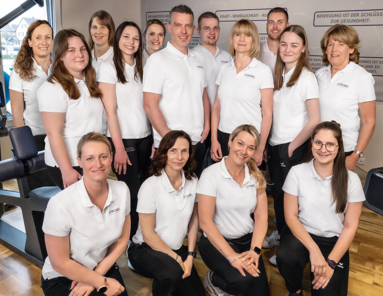 Team Strobel - Teambild Sportphysiotherapie